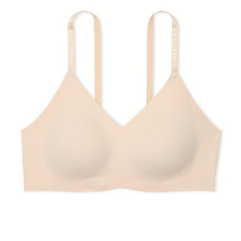 Victoria's Secret Pink lightly lined wireless padded bralette bra size large